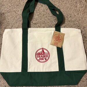 Trader Joe's Large Tote Bag (Green)